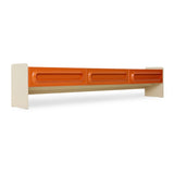 HKliving Space Low board Orange / Cream