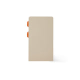 HKliving Space Nightstand Orange / Cream