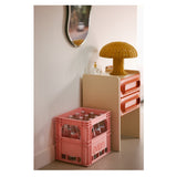 HKliving Space Nightstand Orange / Cream