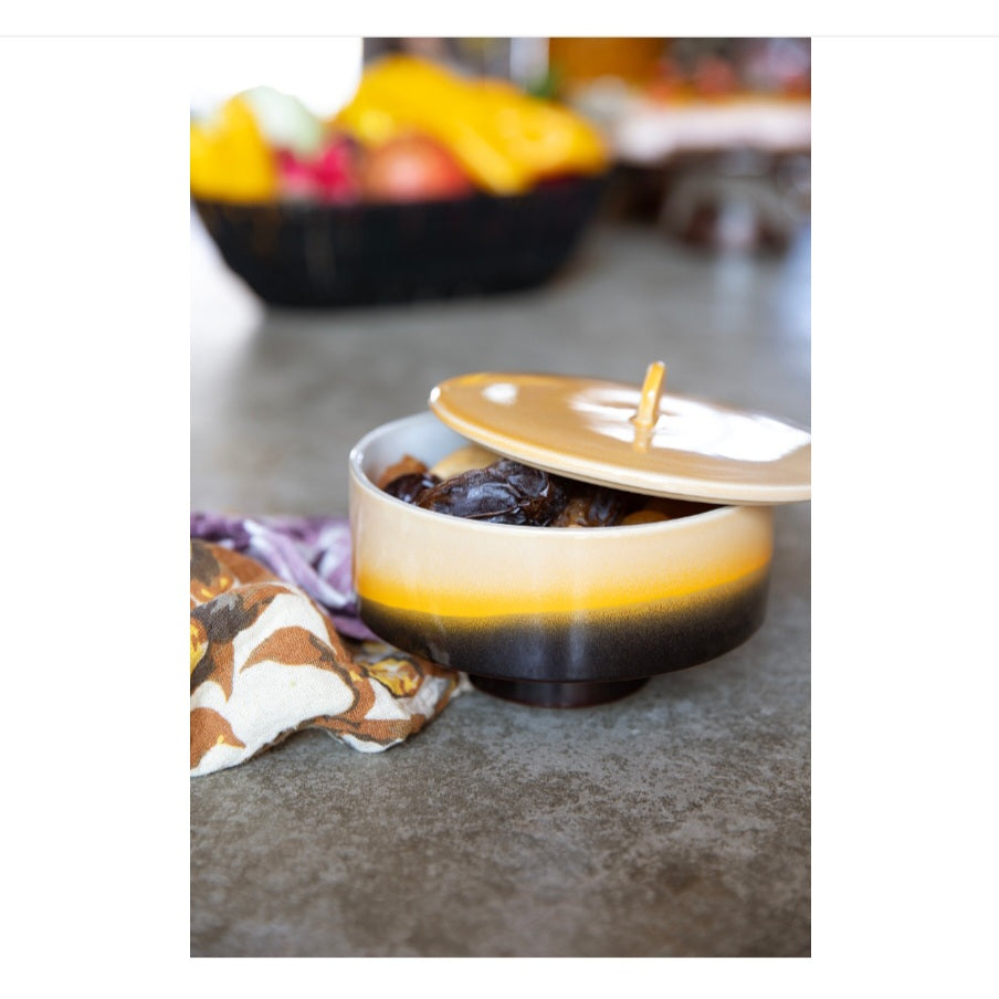 HKliving 70s Ceramics: Bonbon Bowl Sunshine