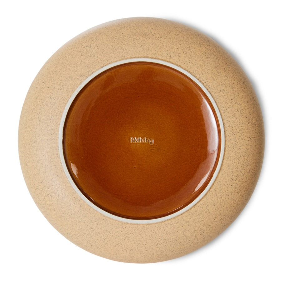 HKliving 70s Ceramics: Salad Bowl Shore