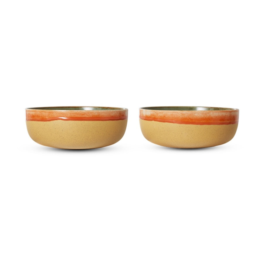 HKliving 70s Ceramics: Salad Bowl Shore