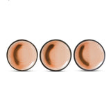 HKliving 70s Ceramics: Dessert Plates, Horizon / set of 2
