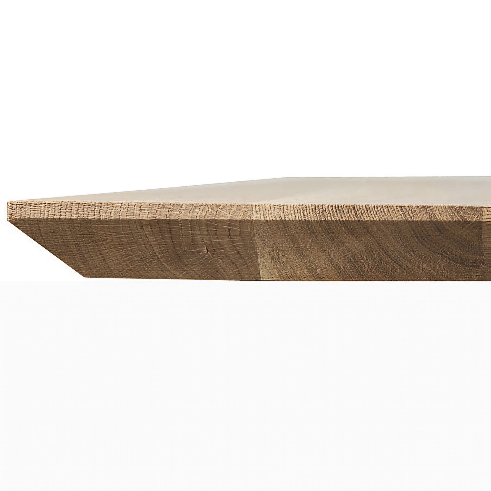 Solid Oak Shelton Dining Table / Tapered Edges