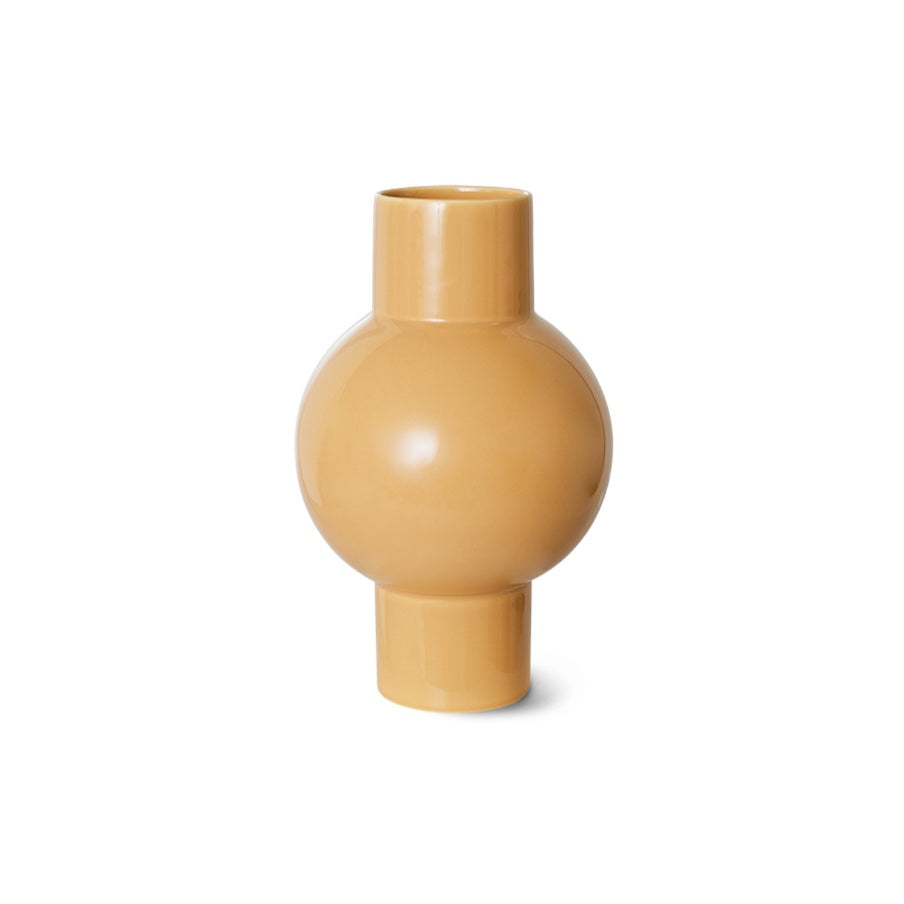 HKliving Ceramic Vase Cappuccino M