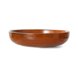 HKliving Chef Ceramics: Deep Plate L, Burned Orange