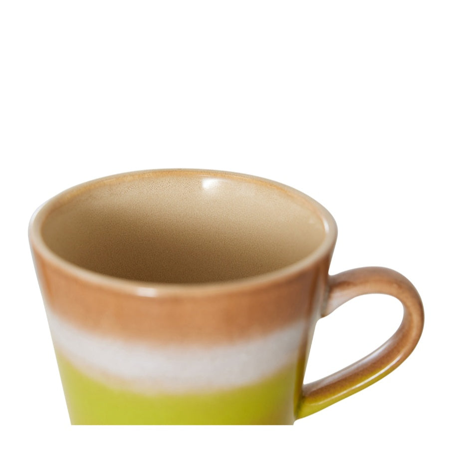HKliving 70s Ceramics: Cappuccino Mug, Eclipse