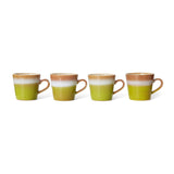 HKliving 70s Ceramics: Cappuccino Mug, Eclipse