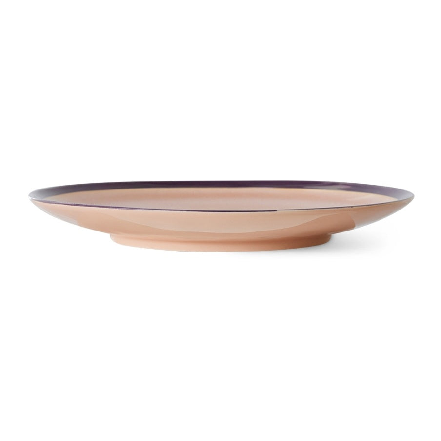 HKliving 70s Ceramics: Dinner Plates, Bedrock (set of 2)