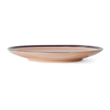 HKLIVING 70s Ceramics: Dinner Plates, Bedrock (set of 2)