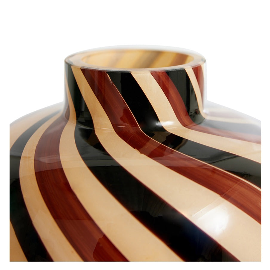 HKliving Glass Vase Affogato