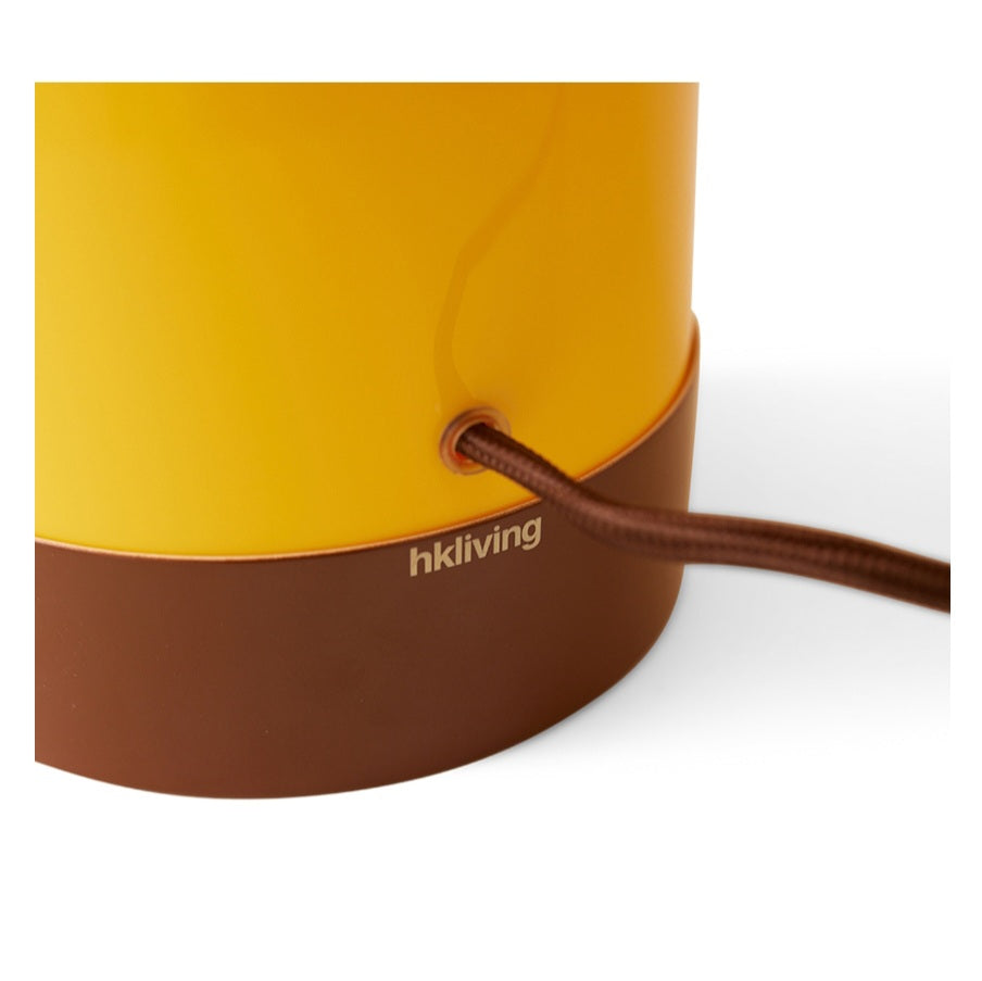 HKliving Lounge Table Lamp Butterscotch