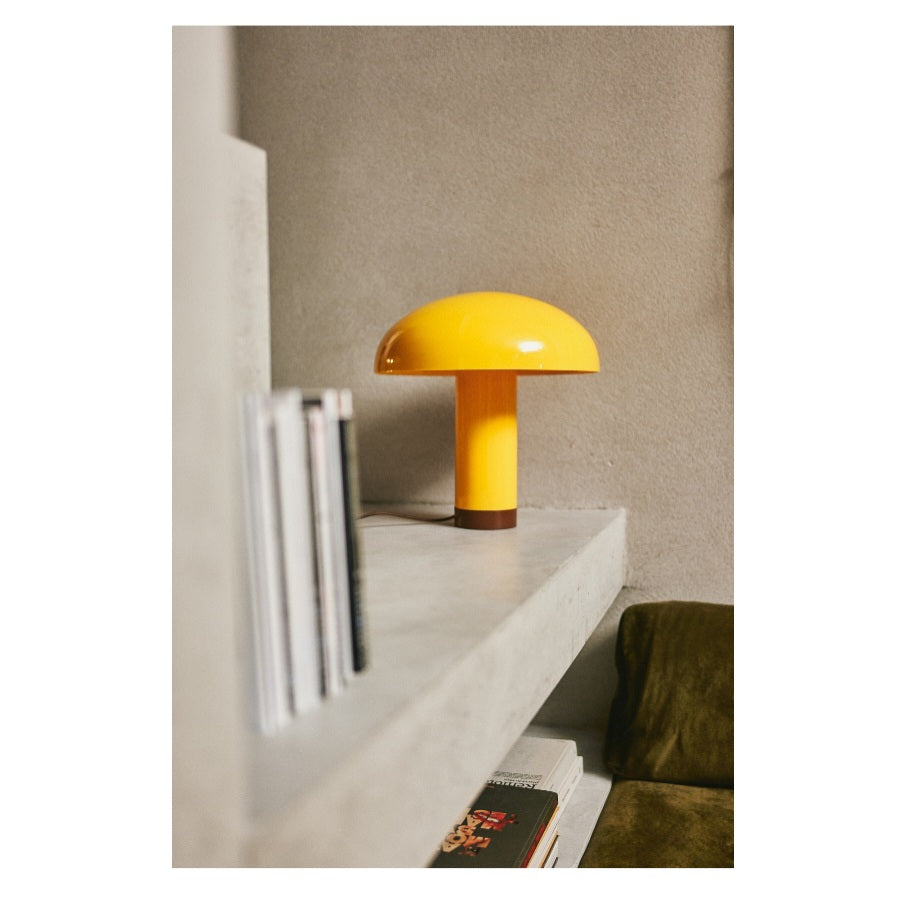 HKliving Lounge Table Lamp Butterscotch