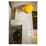 HKliving Lounge Table Lamp Butterscotch