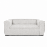 Cubic Studio Sofa Stone White Corduroy 2 Seater