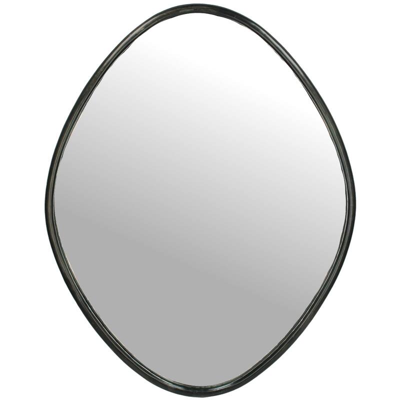 Mirror Black 64x4x49cm