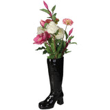Vase Boot Black