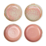 HKLIVING Chef Ceramics: Deep Plate Rustic Pink, M