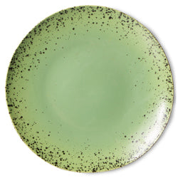 HKliving Dinner Plates Kiwi (Set Of 2)