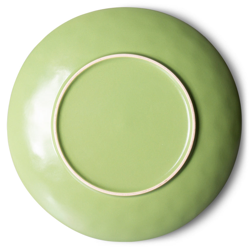 HKliving Dinner Plates Kiwi (Set Of 2)