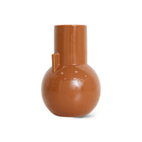 HKliving Ceramic Vase Caramel, S