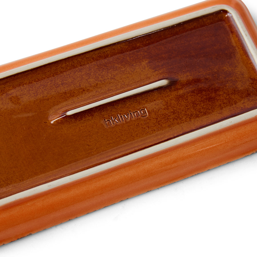 HKliving 70s Ceramics: Small Trays Twenty Four Hours, Set Of 2