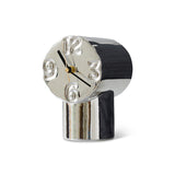 HKLIVING Retro Ceramic Clock Chrome