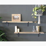 Wall Shelf 80cm Vintage Mango Natural