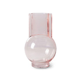 HKliving Glass Vase Sundae Pink
