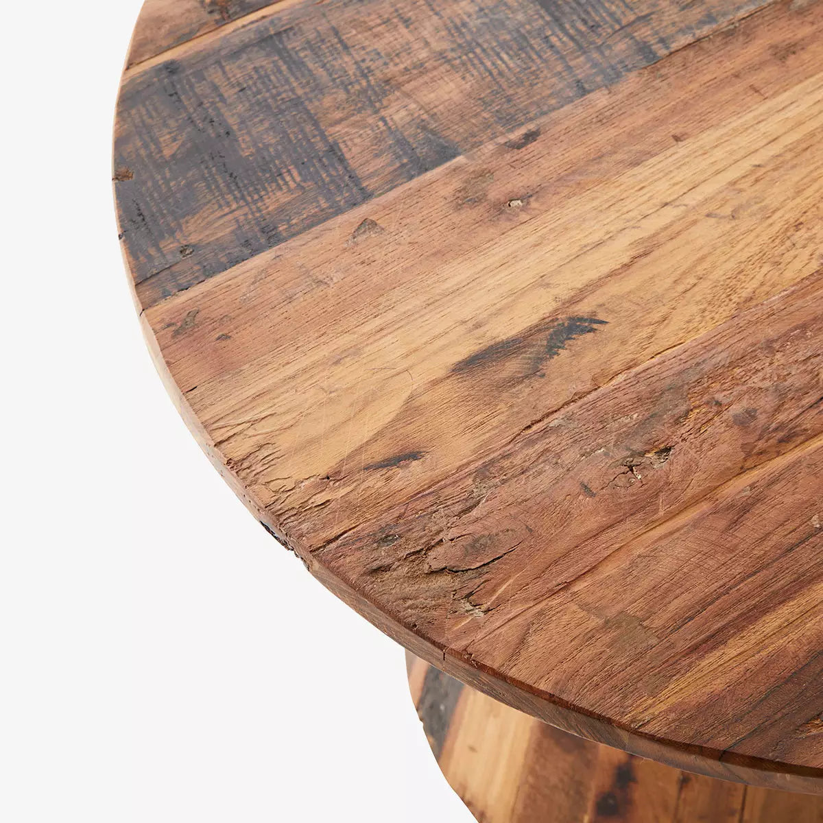 Round Wooden Coffee Table