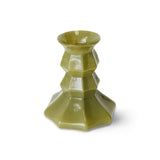 HKLIVING Silhouette Glass Vase Green