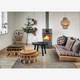 Recycled Wooden Coffee Table Black