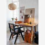 Enamel Table lamp Steel - Madam Stoltz