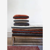 Cotton Velvet Seating Mat Grey, black