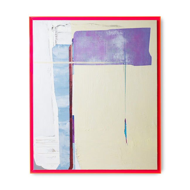 HKliving Framed artwork days in the city, 127x152cm