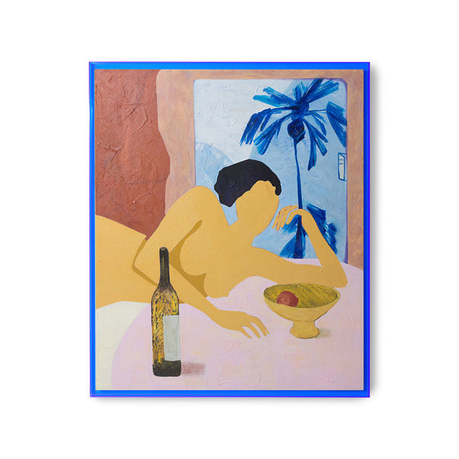 HKliving Framed artwork catch my drift, 107x127cm