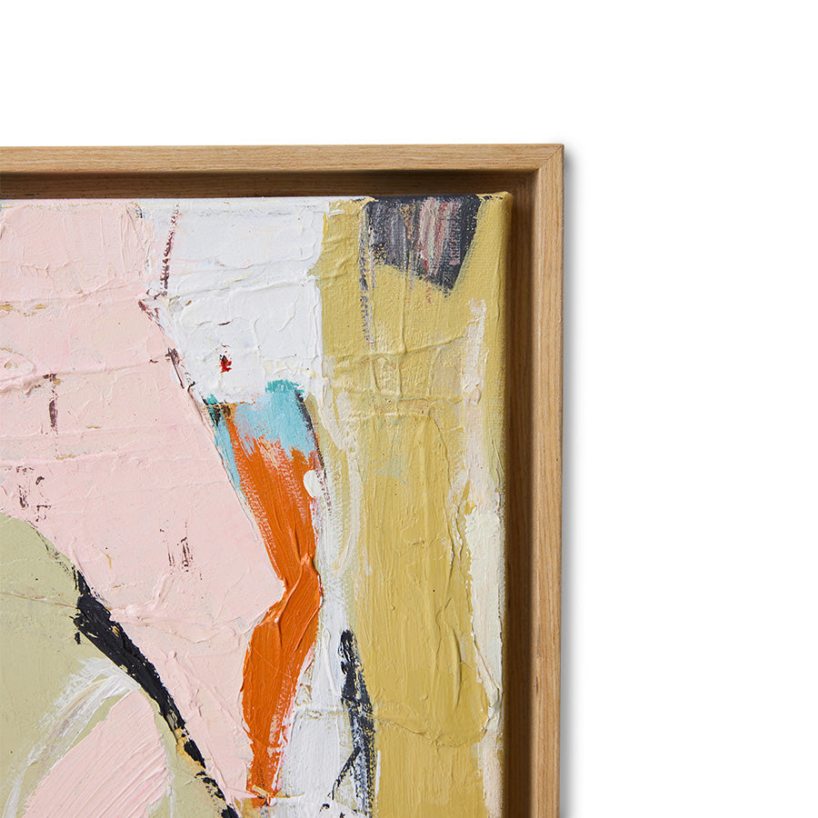 HKLIVING Framed Artwork "Colour Compliment" 43x53cm