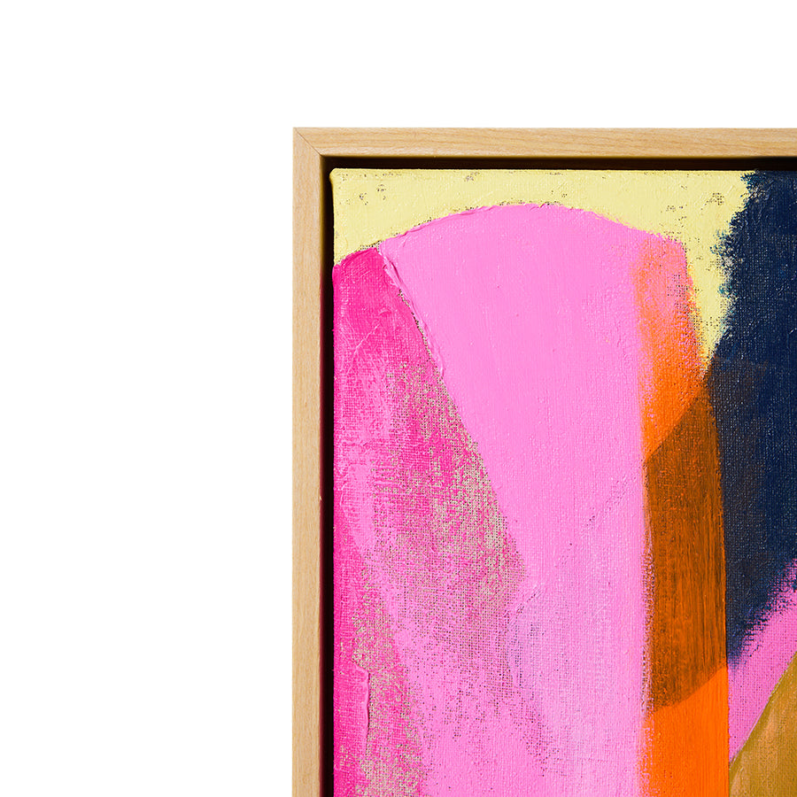 HKLIVING Framed artwork bright lights, 25x31cm