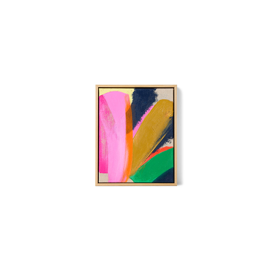 HKLIVING Framed artwork bright lights, 25x31cm