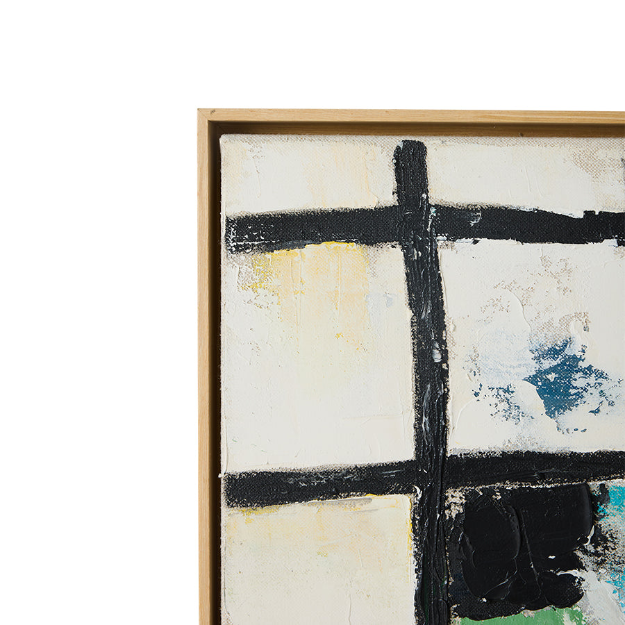 HKLIVING Framed Artwork Wired, 131x163cm