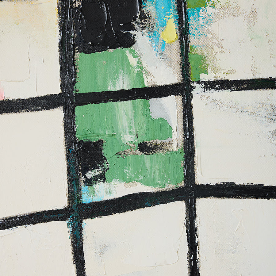 HKLIVING Framed Artwork Wired, 131x163cm