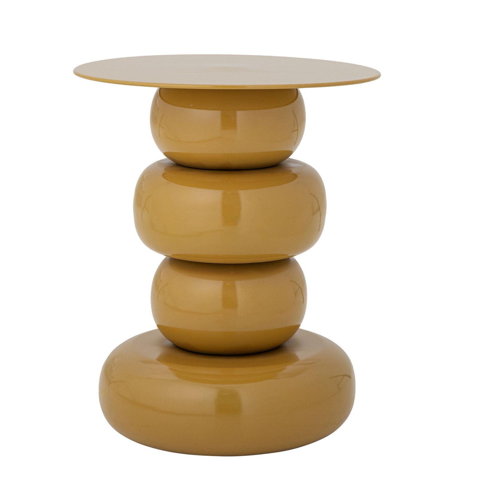 Olonne Metal Side Table Yellow