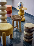 Olonne Metal Side Table Yellow