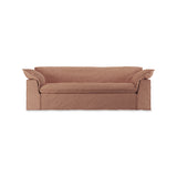 HKliving Nomad couch: 244cm linen, dusty rose