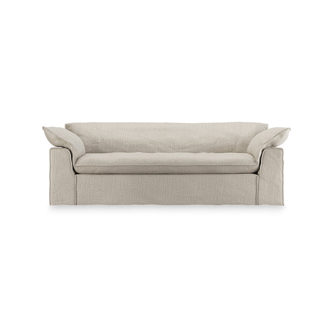 HKliving Nomad couch: 244cm pure, ivory