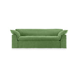 HKliving Nomad couch: 244cm royal velvet, green