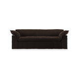 HKliving Nomad couch: 244cm royal velvet, espresso