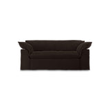 HKLIVING Nomad couch: 204cm royal velvet, espresso