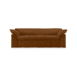 HKliving Nomad couch: 244cm royal velvet, caramel