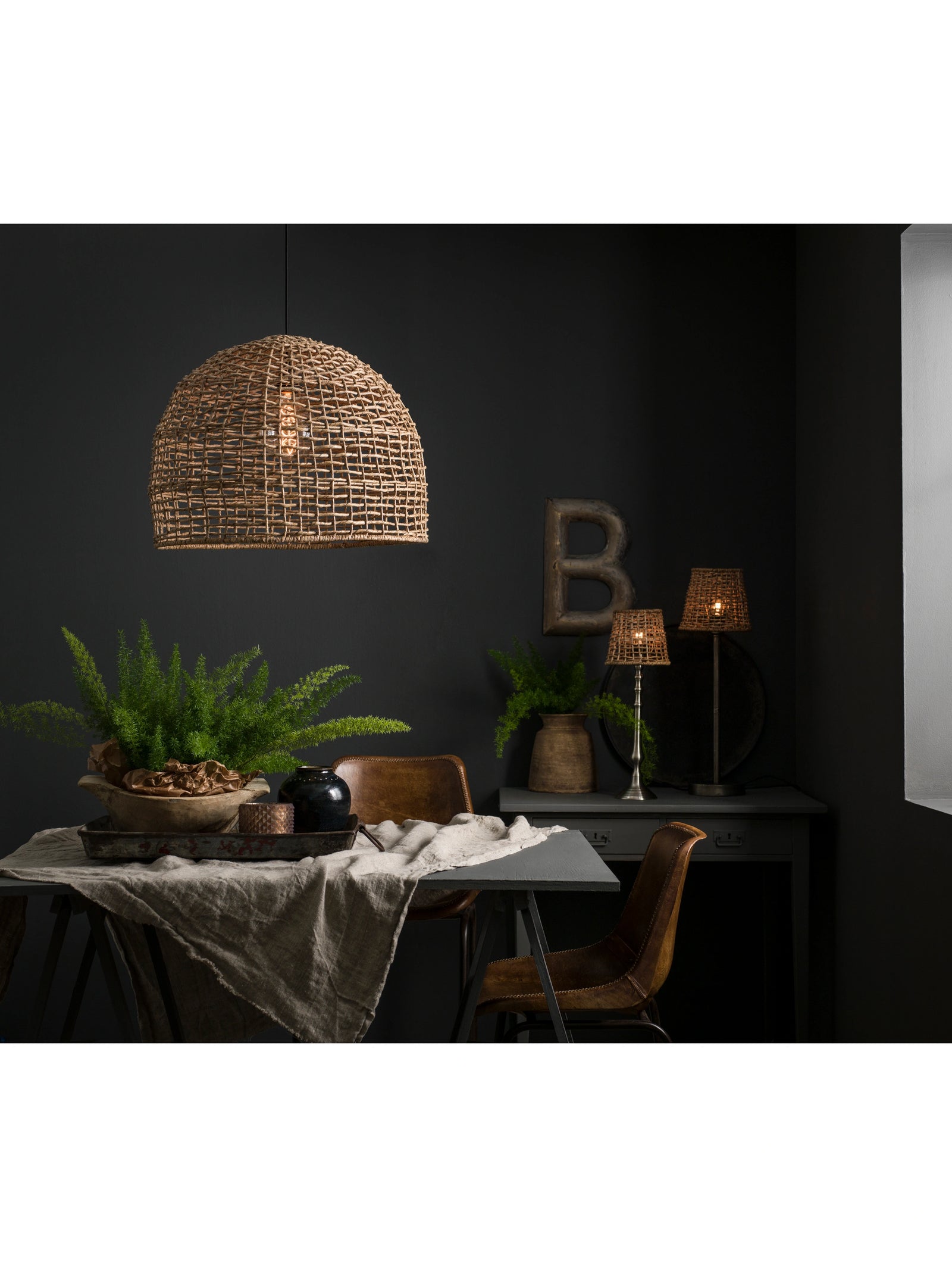 Cebu Pendant Lamp Natural 57cm